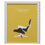 LOUNGE CHAIR DESIGNED BY CHARLES EAMES ON CANVAS