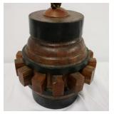 Heavy wheel hub lamp