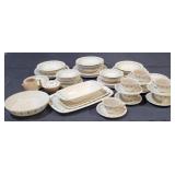 61 Pc Metlox Poppytrail Navajo dinnerware set