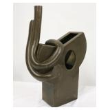 Signed Gilstrap abstract elephant sculpture