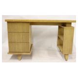 American of Martinsville kneehole desk w/ bookcase