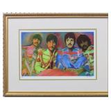 Beatles Sergeant Peppers Pencil Signed and