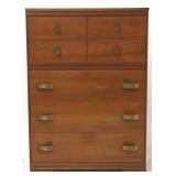 Vintage mid-century 5 drawer chest