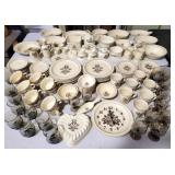 Huge set of Pfaltzgraff Village dinnerware