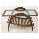 Funky assymetric Scandinavian coffee table