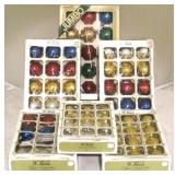 Group of vintage Christmas ornaments