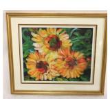 Sunflowers giclee by Anna Sandhu Ray - signed