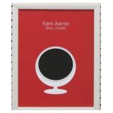 BALL CHAIR DESIGNED BY EERO AARNIO ON CANVAS