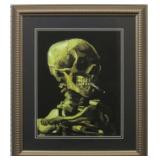 Skeleton w/ Burning Cigarette by Vincent Van Gogh