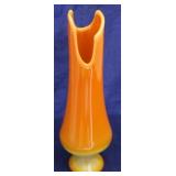 Mid-century Bittersweet swung vase by LE Smith