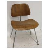 Vintage chrome base chair - Plycraft?