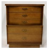 Vintage mid-century chest on chest