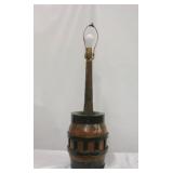 Heavy wheel hub lamp