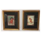 2 1947 Dali Michel De Montaige framed prints