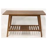 Contemporary mid-century design sofa table