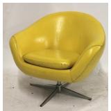 Vintage Burris swivel pod chair