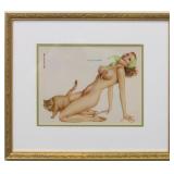 PIN UP GIRL GICLEE BY ALBERTO VARGAS