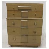 Vintage mid-century lift top chest