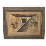 The Queen of Saloma by Dali framed print