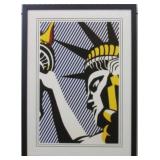I LOVE LIBERTY GICLEE BY ROY LICHTENSTEIN