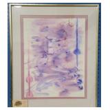 Framed Pastel Original Art signed by Kayrell