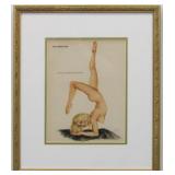 PIN UP GIRL GICLEE BY ALBERTO VARGAS