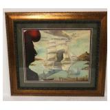 Framed Dali print