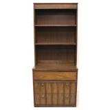 Mid-century bookcase with drawers