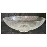 Crackle Glass Bowl