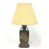 Vintage Roman soldier & horse table lamp