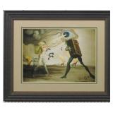 Burning Giraffes by Salvador Dali