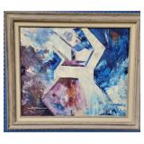 Framed Oil on Canvas signed by Kayrell