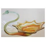 Vintage Murano Art Glass Swan