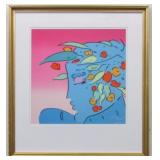 Blue Planet Giclee by Peter Max