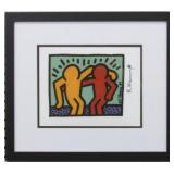 GOOD BUDDIES PRINT BY KEITH HARING