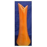 Mid-century Bittersweet swung vase by LE Smith