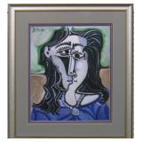 THE LURE OF MONTMARTRE GICLEE BY PABLO PICASSO