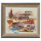 Framed Oil on Canvas signed by Kayrell