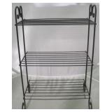 Mid-century wire 3 tier stand