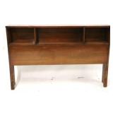 Full size bookcase headboard only
