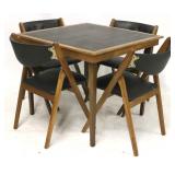 Vintage table & Coronet folding chairs