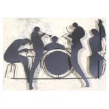 Curtis Jere Jazz Band metal wall sculpture