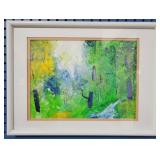 "Spring" Framed Acrylic signed by Kayrell