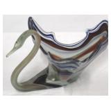 Murano blown glass swan