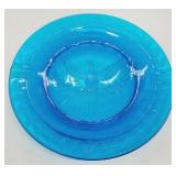 L E Smith ice blue eagle ashtray