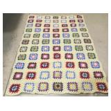 Crocheted Afghan - 71 1/2 x 45