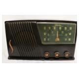 Vintage Silvertone radio