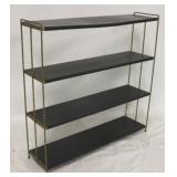 Vintage metal bookshelf