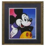 Mickey Mouse Giclee by Peter Max