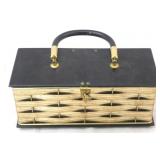 Vintage Basketweave Rectangular Purse